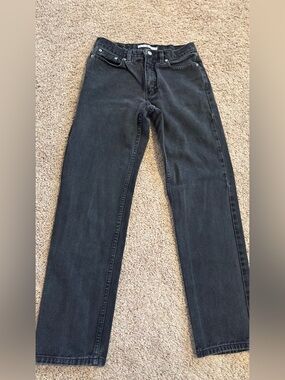 Tommy Hilfiger Black Denim Jeans with Signature Logo